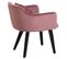 Lot De 20 Fauteuils En Velours "scanda" 70cm Rose