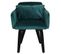 Lot De 20 Fauteuils En Velours "scanda" 70cm Vert