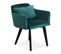 Lot De 20 Fauteuils En Velours "scanda" 70cm Vert