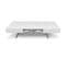 Table Basse Relevable "lift" 120-190cm Blanc