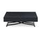 Table Basse Relevable "lift" 120-190cm Noir Mat