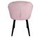 Fauteuil Design En Velours "glany" 81cm Rose