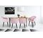 Fauteuil Design En Velours "glany" 81cm Rose