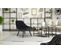 Fauteuil Scandinave En Velours "johan" 102cm Noir