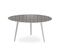 Table Basse 1 Cover "contraste I" 90cm Argent