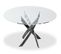 Table De Repas Ronde "rixa" 120cm Argent