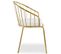 Lot De 2 Chaises Design "comado" 77cm Blanc