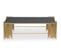 Table Basse Design "manala" 101cm Noir et Or