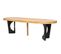 Table De Repas Extensible "kapy" 110-260cm Chêne et Noir