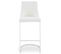 Lot De 2 Chaises De Bar Design "darling" 108cm Blanc