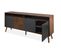 Buffet 4 Portes "jody" 180cm Marron et Gris