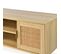 Meuble TV 2 Portes "ibiza" 120cm Naturel