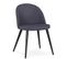 Lot De 6 Chaises Scandinaves "morro" 78cm Gris