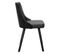 Lot De 6 Chaises Scandinave "cargo" 79cm Noir