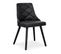 Lot De 6 Chaises Scandinave "cargo" 79cm Noir