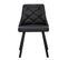 Lot De 8 Chaises Scandinave "cargo" 79cm Noir