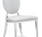 Lot De 6 Chaises Médaillon "tatianna" 90cm Blanc