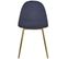 Lot De 8 Chaises En Velours "waynor" 88cm Noir