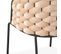 Lot De 2 Chaises Design "elvire" 79cm Beige