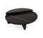 Lot De 2 Tables Basses Design "armango" 90cm Noir Marbré