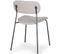 Lot De 8 Chaises Design "tyler" 80cm Beige