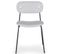 Lot De 8 Chaises Design "tyler" 80cm Gris