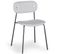 Lot De 8 Chaises Design "tyler" 80cm Gris