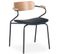 Lot De 4 Chaises Design "lexi" 74cm Noir