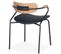 Lot De 4 Chaises Design "lexi" 74cm Noir