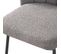 Lot De 4 Chaises Design Bouclette "irina" 79cm Gris