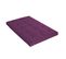 Matelas Futon Coton Aubergine 140x190