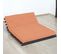 Matelas Futon Orange Goyave Coeur En Latex 90x190