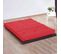 Matelas Futon Latex Rouge 90x190cm