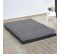 Matelas Futon Latex Gris Clair 140x190