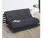 Matelas 140 x 190 - Futon - 15 Cm - Ferme Et Equilibre - Anthracite