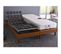 Lit Electrique Matelas Latex 3 Zones + Sommier Electrique 2x90x200 Tous Plots