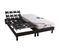 Lit Electrique Matelas Mousse Accueil Memoire De Forme + Sommier Electrique 2x90x200