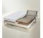 Lit Electrique Matelas Mousse Accueil Memoire De Forme + Sommier Electrique 2x80x200