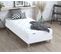 Ensemble Matelas Latex 3 Zones Essentiel + Sommier 90x190 Sommier Blanc