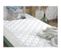 Ensemble Matelas Mousse Reversible Stratus + Sommier 90x190 Sommier Blanc