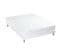 Ensemble Matelas Mousse Reversible Stratus + Sommier 140x190 Sommier Blanc