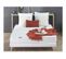 Ensemble Matelas Mousse Reversible Stratus + Sommier 140x190 Sommier Blanc