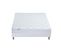 Ensemble Matelas Mousse Accueil Memoire De Forme Mam Azur + Sommier 140x190 Sommier Blanc