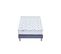 Ensemble Matelas Mousse Haute Resilience Cirrus + Sommier 90x190 Sommier Bleu Denim