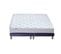 Ensemble Matelas Mousse Accueil Memoire De Forme Mam Azur + Sommier 2x80x200 Bleu Denim