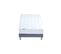 Ensemble Matelas Ressorts 5 Zones Etoile + Sommier 90x190 Sommier Bleu Denim