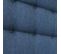 Tete De Lit Capitonnee Crepuscule Couleur Bleu Marine, 160x115cm