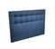 Tete De Lit Capitonnee Crepuscule Couleur Bleu Marine, 160x115cm