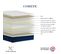 Comete Matelas Ressorts Ensaches 180x200cm