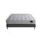 Ensemble Reflet Matelas Ressorts Ensaches Coton Gris Elephant 140x190cm